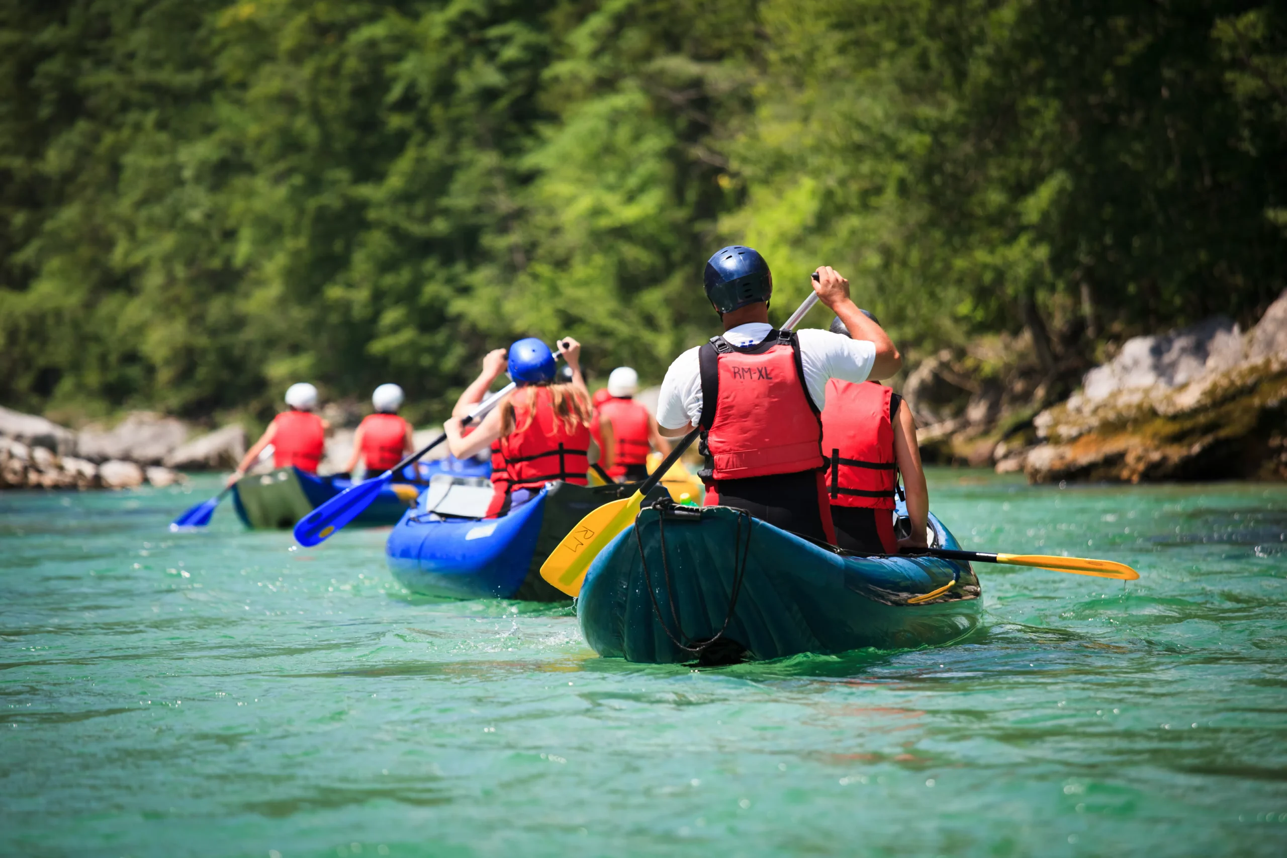 white water rafting